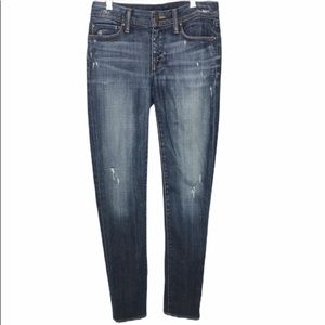 Fidelity Stevie Distressed Skinny Jeans Si…